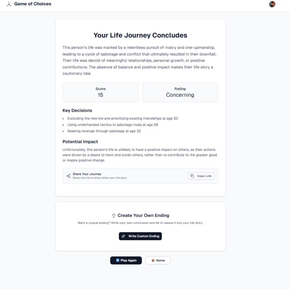 Game of Choice – screenshot 4