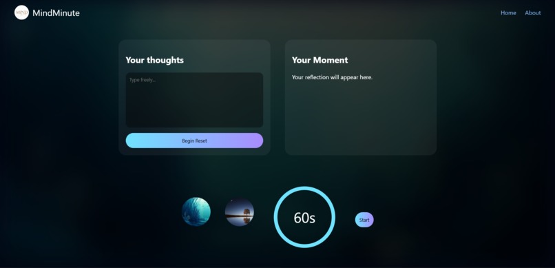 MindMinute – screenshot 1