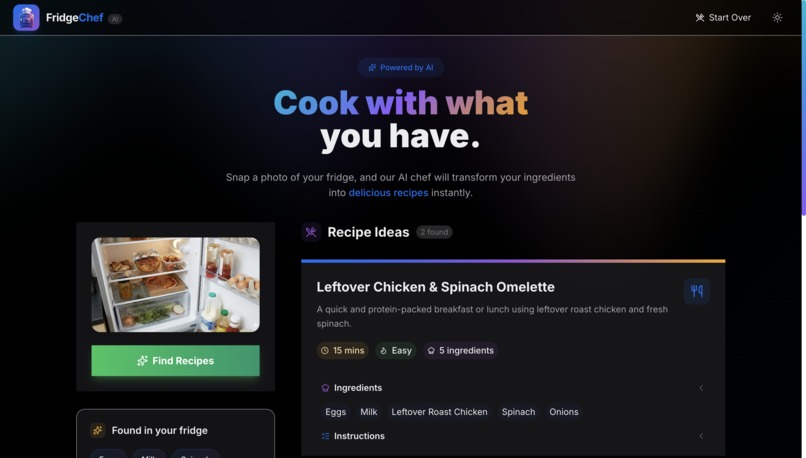FridgeChef | Devpost