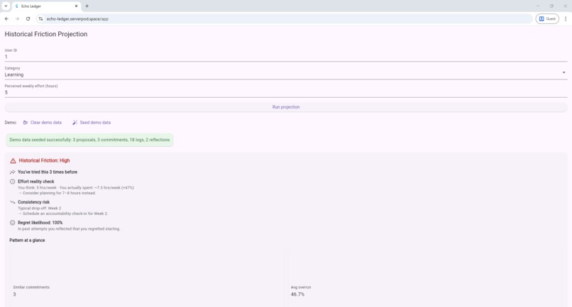 Echo Ledger – screenshot 4