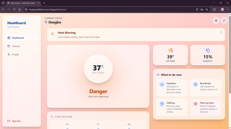 Heat Guard – screenshot 3