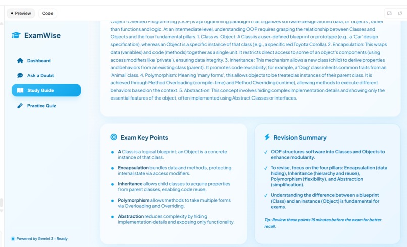 AI Study Companion – screenshot 1