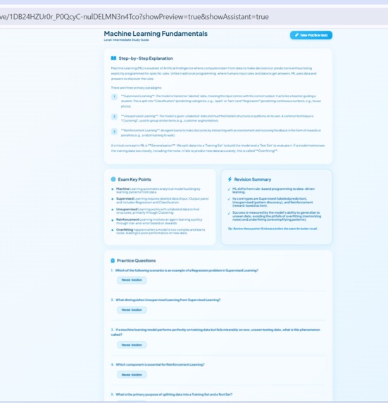 AI Study Companion – screenshot 2