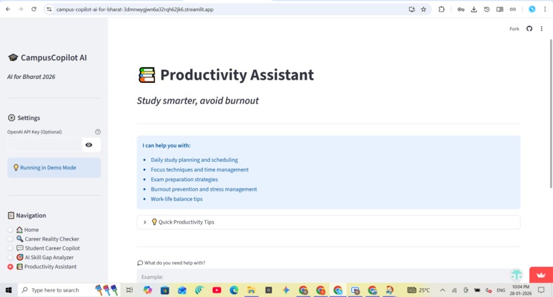 CampusCopilot AI – screenshot 1