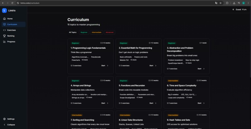 Lintrix  – screenshot 3