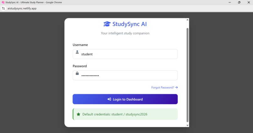 Ai study sync – screenshot 1