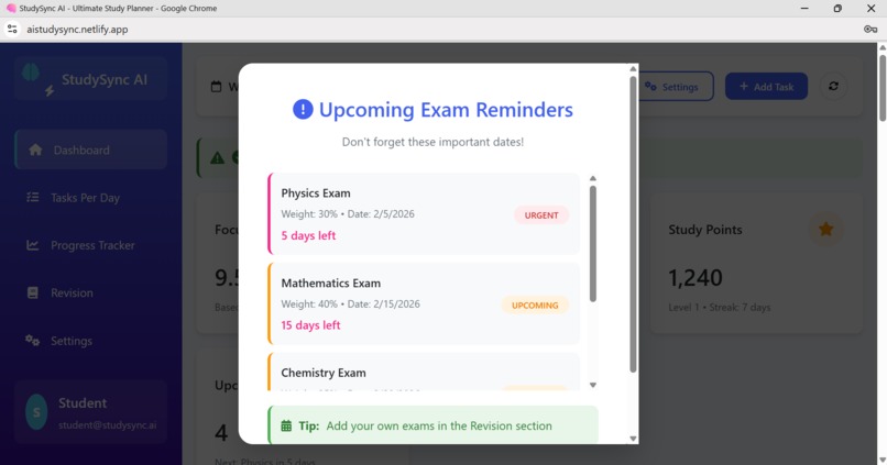 Ai study sync – screenshot 8