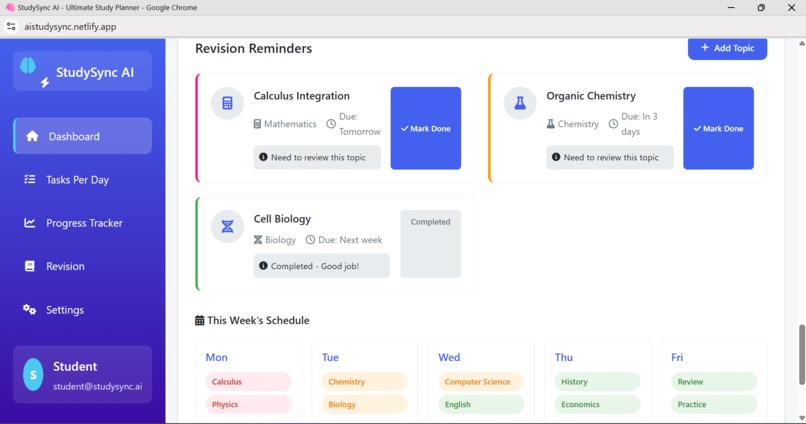 Ai study sync – screenshot 9
