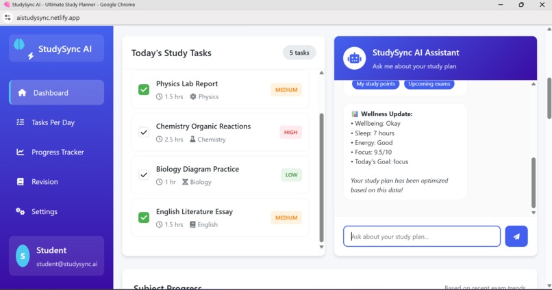 Ai study sync – screenshot 10