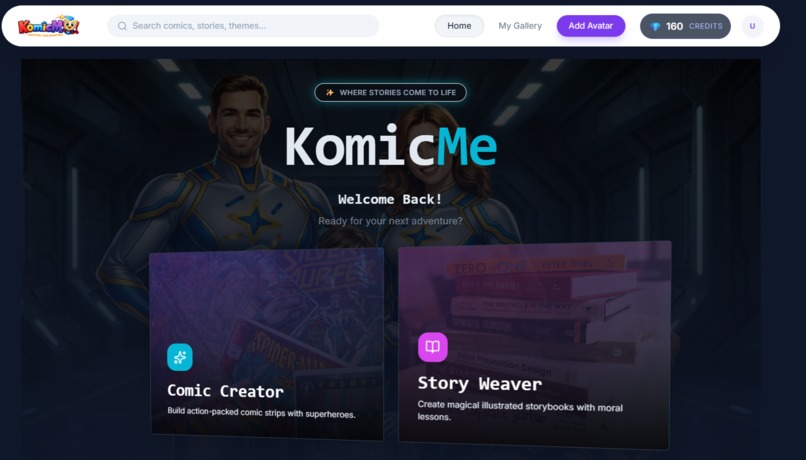 KomicMe  – screenshot 1