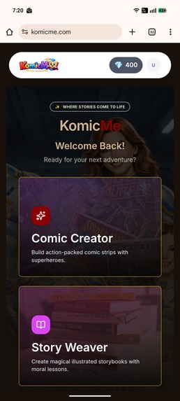 KomicMe  – screenshot 2