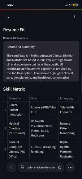 CareerPilot — Autonomous Multimodal Job Application Agent – screenshot 3