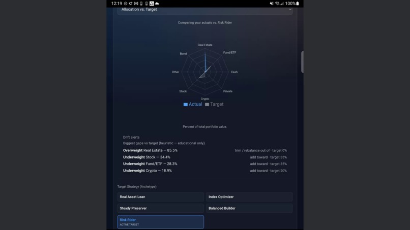 OnePortfolio – screenshot 7