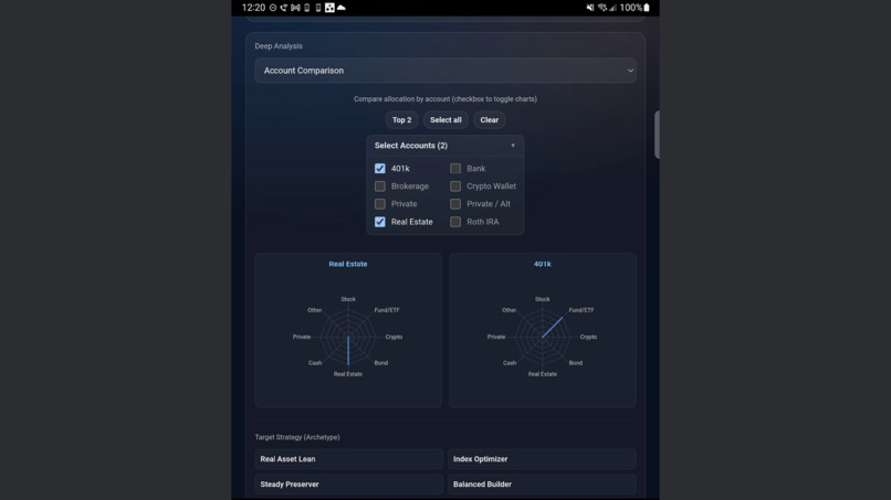OnePortfolio – screenshot 8