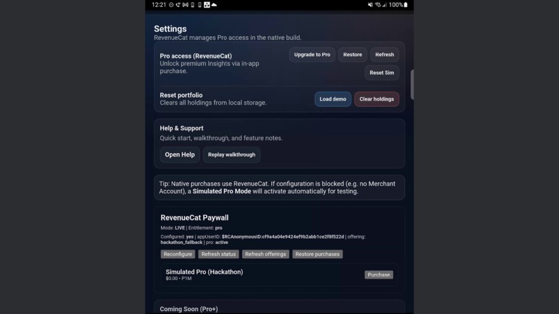 OnePortfolio – screenshot 9