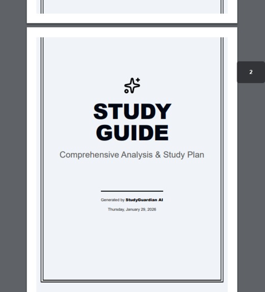 StudyGuardian AI – screenshot 7