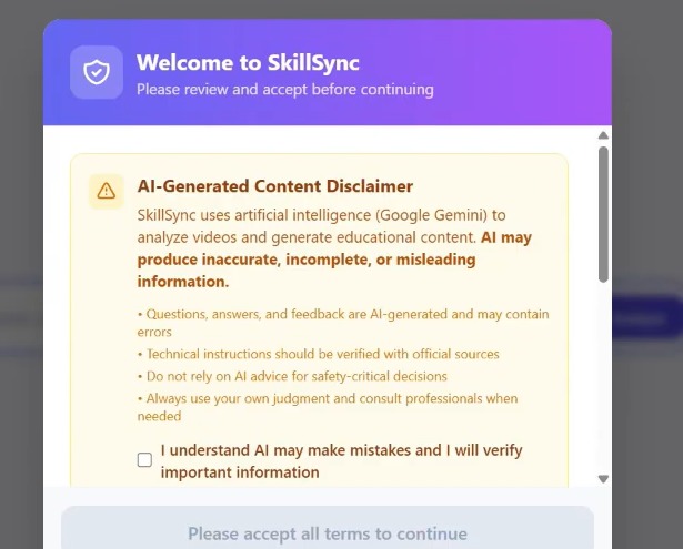 SkillSync – screenshot 1