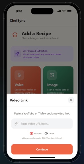 ChefSync - AI Recipe Companion – screenshot 4