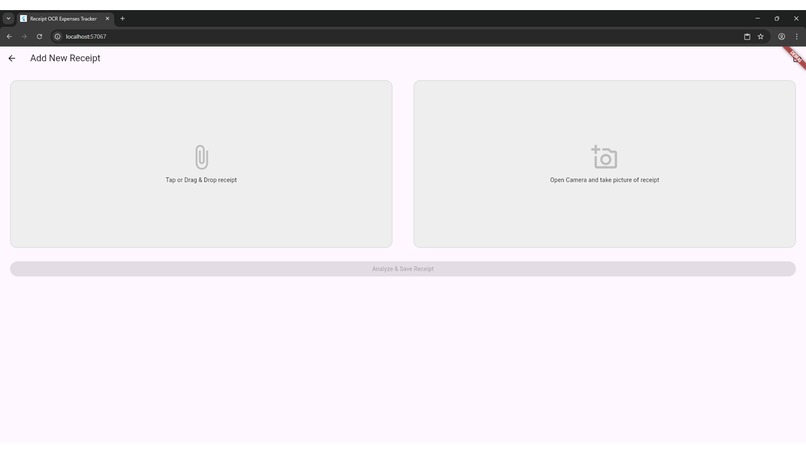 My OCR Receipt Analyzing Tool – screenshot 2