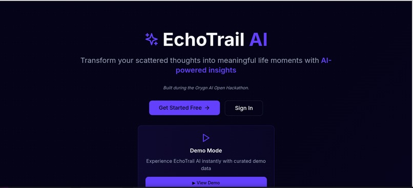 EchoTrail AI – screenshot 4
