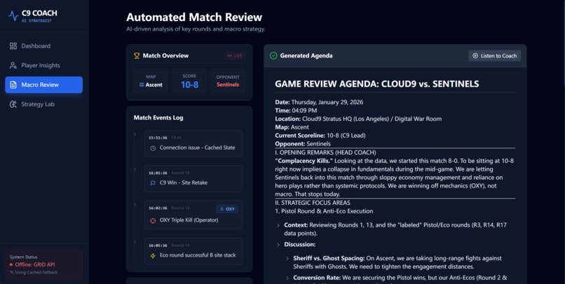 Cloud9 AI Assistant Coach – screenshot 4