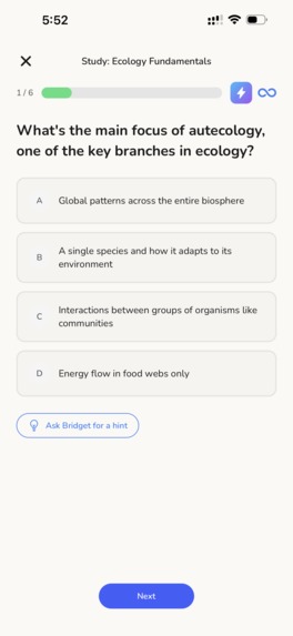 Brigo – AI Exam Coach – screenshot 1