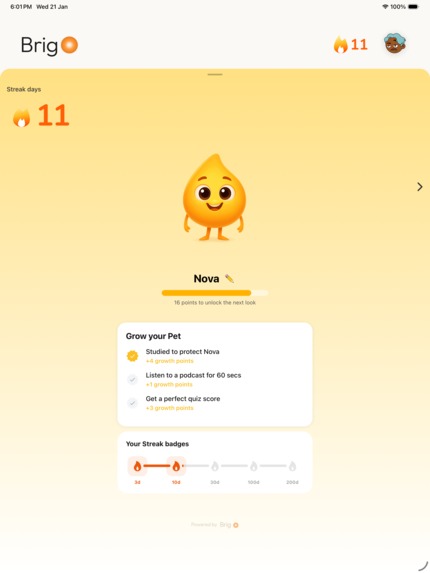 Brigo – AI Exam Coach – screenshot 6