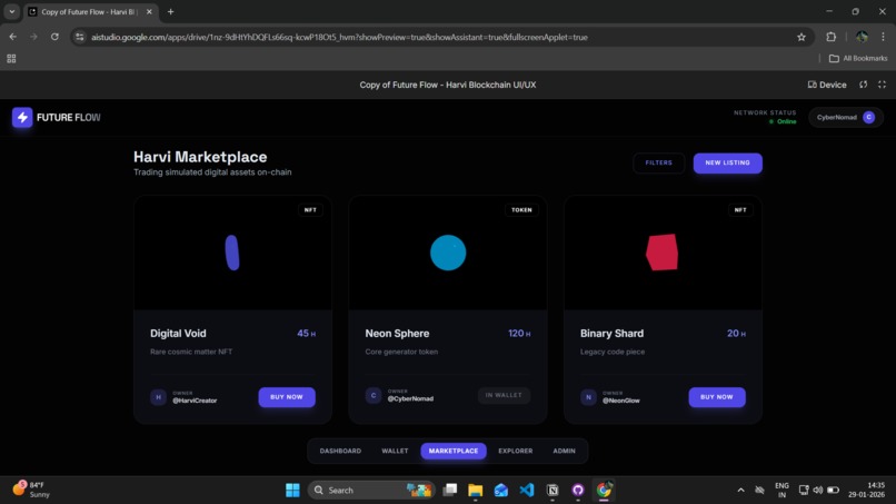 Future flow  – screenshot 2