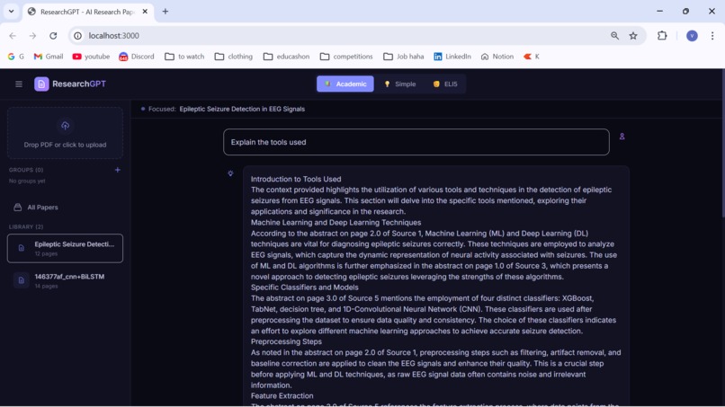 ResearchGPT – screenshot 2