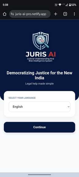JURIS- Judicial Understanding & Risk Intelligence System – screenshot 3