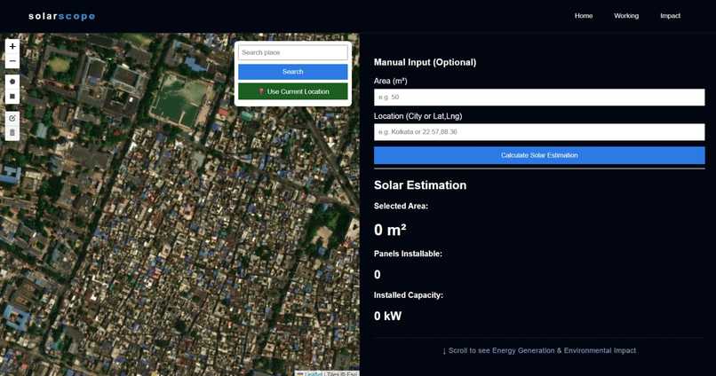 SolarScope – screenshot 2