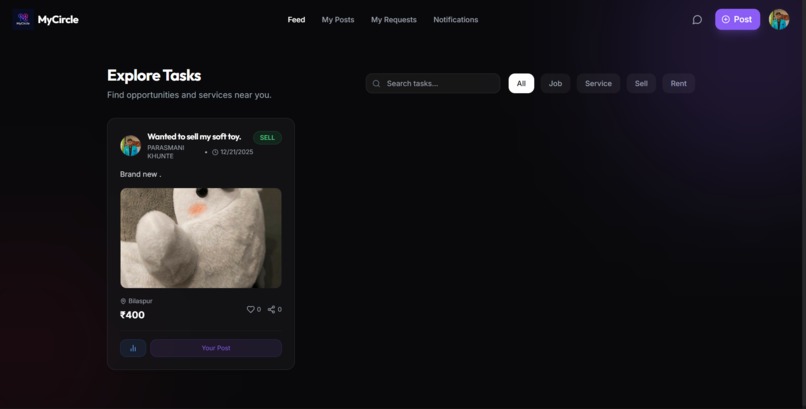 Mycircle  – screenshot 3