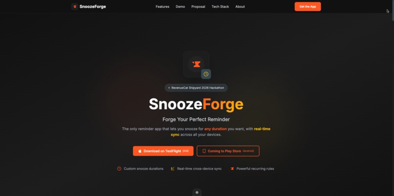 Snooze Forge – screenshot 1