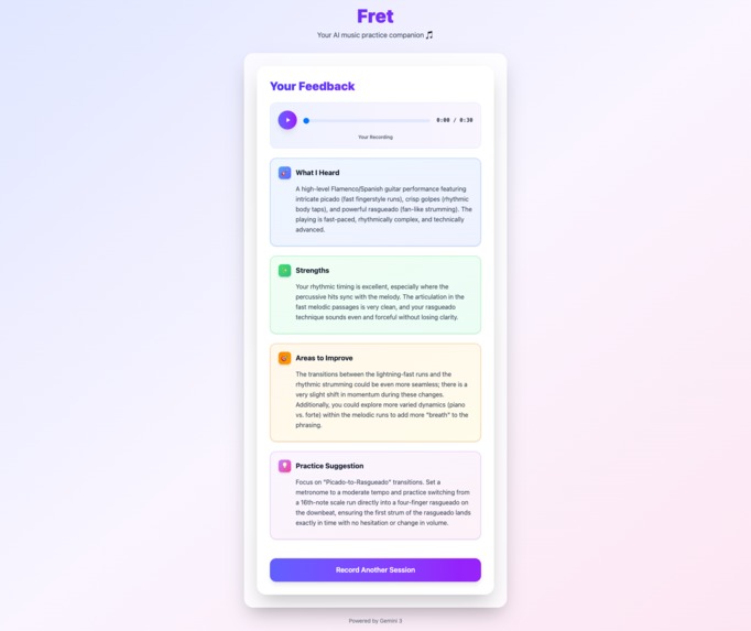Fret App – screenshot 4