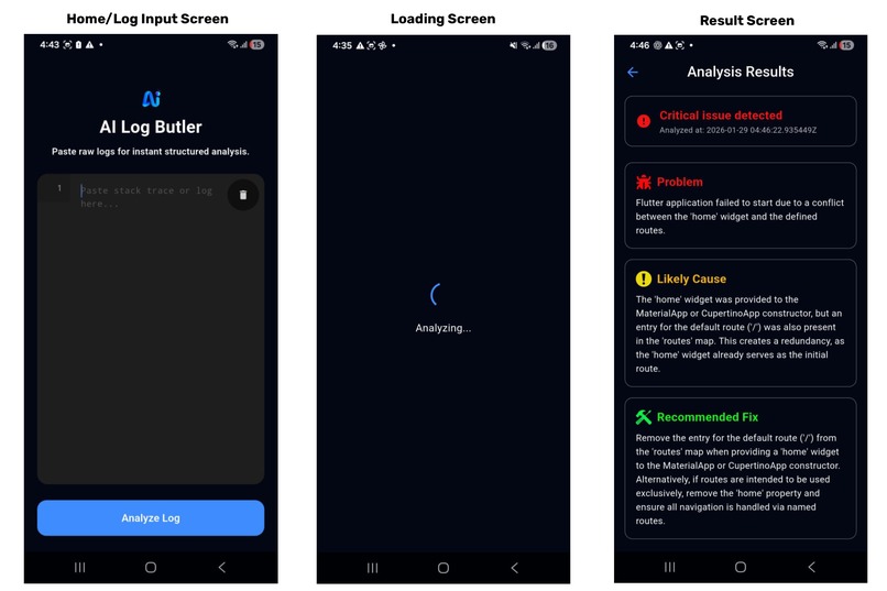 AI LogButler – screenshot 1