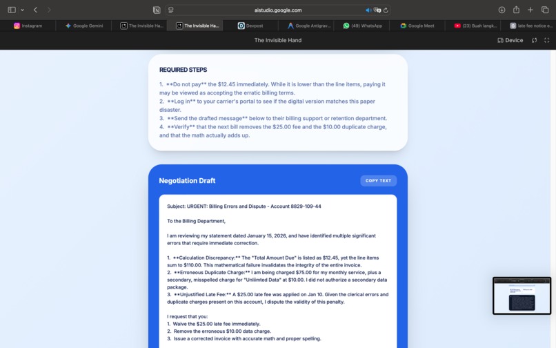 The Invisible Hand – screenshot 1