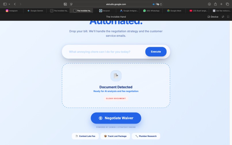 The Invisible Hand – screenshot 3