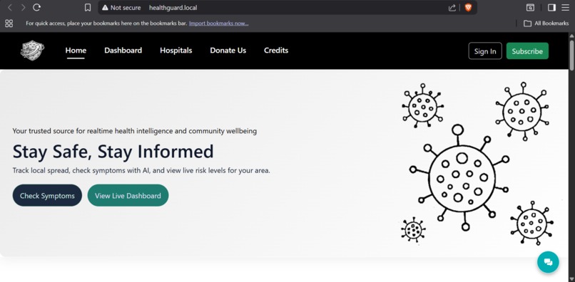 Detection and Prediction AI Chatbot for Viral Diseases  – screenshot 1