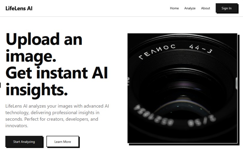 LifeLense AI – screenshot 1