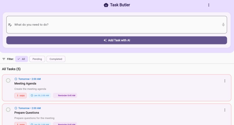 PodButler – screenshot 2