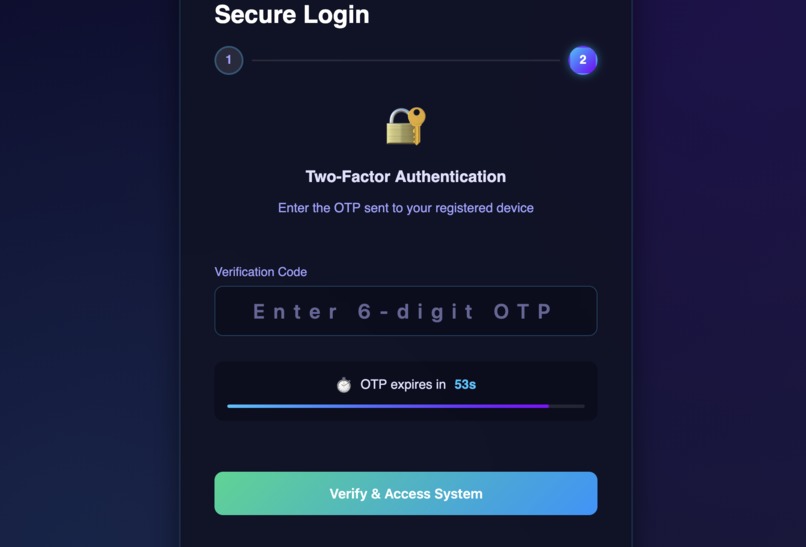 Secure Evidence Handling & Chain-of-Custody System – screenshot 3