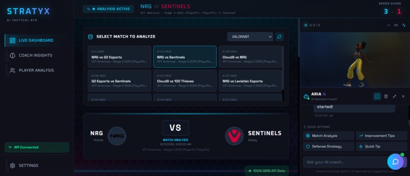 STRATYX: AI & data-driven assistant coach for esports – screenshot 1