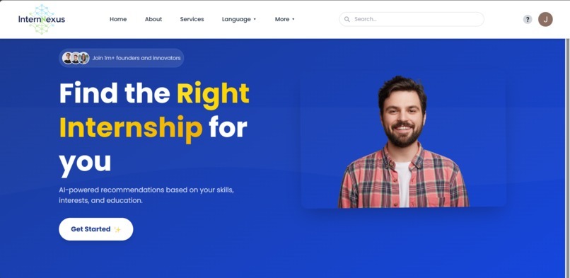 AI-powered PM Internship Recommendation System – screenshot 1