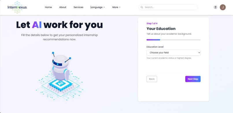AI-powered PM Internship Recommendation System – screenshot 7