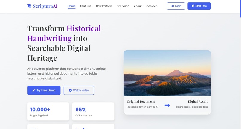 HeritageText AI – screenshot 1