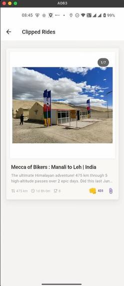 Azad : The community driven riding assistant for bikers  – screenshot 22