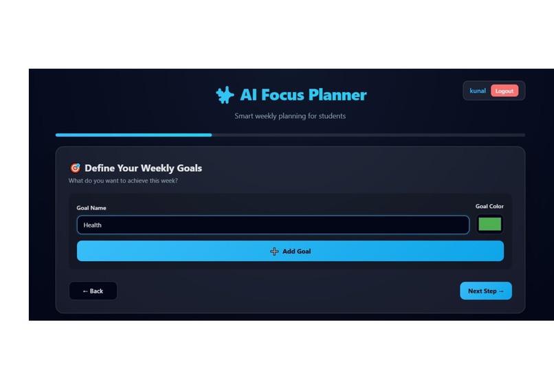 AI Focus Planner – screenshot 2