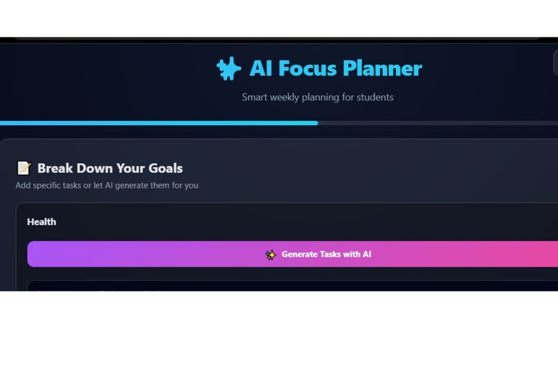 AI Focus Planner – screenshot 3