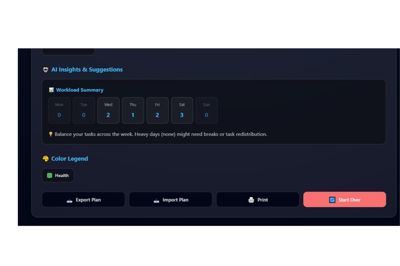 AI Focus Planner – screenshot 7