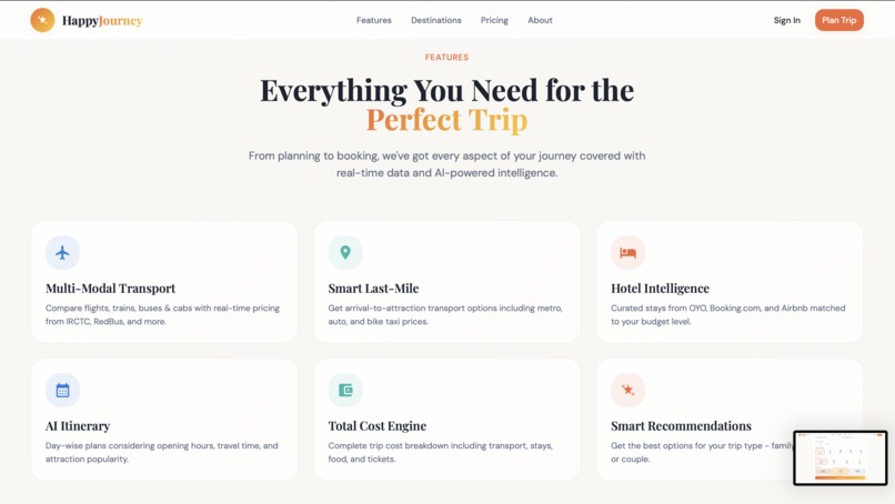 HAPPY JOURNEY PLANNER – screenshot 3